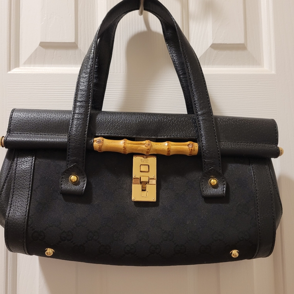 Gucci Purse Bamboo Accent Never Used